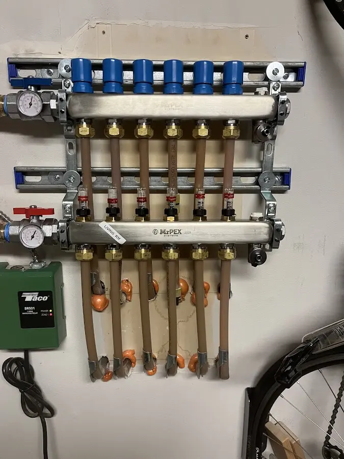 Plumber performing Water Heater Repair at a residential property in Brown Station